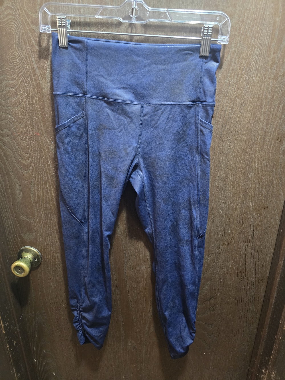 ZYIA Navy High-Waist Active Leggings